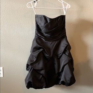 David’s Bridal Sz 2 Strapless black dress